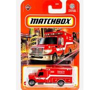 Matchbox International Terrastar Boeing Fire Ambulance 71/100 - Veicolo pressofuso in scala 1:64