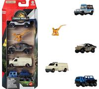 Matchbox - Jurassic World Team Di Cattura Dei Dinosauri - Set Regalo - JGL24
