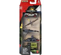 Matchbox Jurassic World - veicoli + personaggio Pteranodon