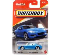 Matchbox Mazda RX-8, scala 1:64, auto pressofusa, blu, 10/125