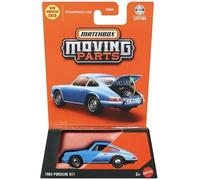 Matchbox Moving Parts 1964 Porsche 911 [Blu] 01/50, scala 1:64, veicolo giocattolo pressofuso