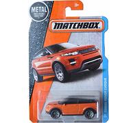 Matchbox Orange Range Rover Evoque Metal Diecast Car scala 1:64 bambino unisex bambini