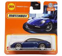 Matchbox - Porsche 911 Targa 4 - MB Showroom 60/100 - HVN28 - Short Card - Blu scuro metallizzato - Superfast Lesney - Mattel 2024 - 1:64