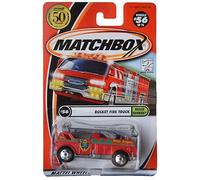 Matchbox Secchio camion dei pompieri, Rescue Rookies #56 [rosso]