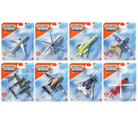 Matchbox Sky Busters Diecast Aircraft Collection, 8 Pack Assortimento, Aerei Giocattolo ed Elicotteri JDJ05-979H