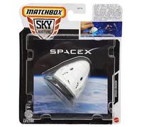 Matchbox - SpaceEx Dragon - MBX Sky Busters 22/32 - HVM42 - Big Card - Razzo - Capsula spaziale - Mattel 2024-1:64