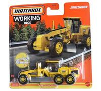 Matchbox Strada Grader, Impianti di lavoro 10/16 [Giallo], N3242