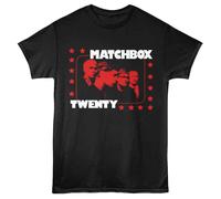 Matchbox Twenty - Star Border - T-Shirt Nera Da Uomo A Maniche Corte