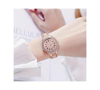 (Matches the image) Rhinestone Decor Quartz Watch Casual Starry Dial Analog Dress Watch, Gift For Mother's Day Valentine's Day