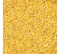 matches21 HOME & HOBBY Granulato decorativo colorato 5 kg in giallo - sabbia decorativa grossa in Ø 2 - 3 mm per vasi di fiori o ciotole decorative - Pietre colorate come decorazione per la