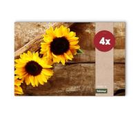 matches21 - Set di 4 tovagliette all'americana in plastica, lavabili, 43,5 x 28,5 cm