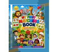 Matching Book for Kids Ages 3-8: Fun Match-the-Picture Activities to Build Memory, Focus, and Observation Skills