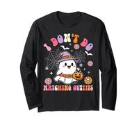 Matching Couple Halloween Spooky Boo Crew for Two Maglia a Manica