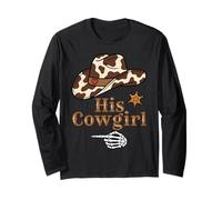 Matching Couples Her Cowboy Western His And Hers Maglia a Manica
