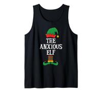 Matching Family Group Funny I'm The Anxious Elf Christmas Canotta