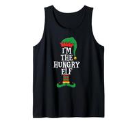 Matching Family Group I'm The Hungry Elf Funny Christmas Canotta