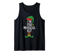 Matching Family Group I'm The Musical Elf Funny Christmas Canotta
