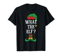 Matching Family Group What The Elf? Xmas Funny Christmas Maglietta