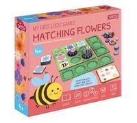 Matching flowers. My first logic games. Ediz. a colori. Con griglia espandibile. Con 15 pezzi di legno. Con 42 tessere. Con 20 Carte