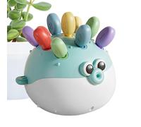 Matching Game Preschool, Fine Motor Baby Toys, Educational Shape Sorter, Colorful Learning Set for Boys, Girls, Ages 1-3, Home, Preschool, Classroom, Kindergarten Activities, 5.51x5.31x4.92 inches