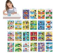 Matching Game Set, Kids Spot the Difference Cards, Educational Learning Toy, Cognitive Skill Builder, 50 Pieces, for Preschool, Classroom, Travel, Home Activity More