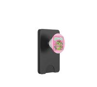 Matching Girls Trip Funny After While coccodrillo rosa a righe PopSockets PopWallet per MagSafe