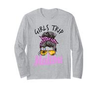 Matching Girls Trip Malibu California - Chignon disordinato per Capelli Maglia a Manica
