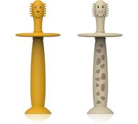 Matchstick Monkey Animal Collection spazzolini da denti per bambini Lion/ Giraffe 2 pz