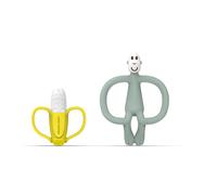 Matchstick Monkey Banana Soother & Monkey Teether confezione regalo per bambini