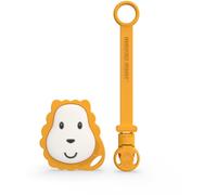 Matchstick Monkey Flat Face Teether & Soother Clip confezione regalo per bambini Lion