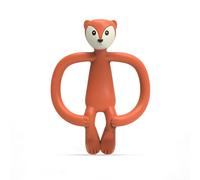 Matchstick Monkey Animal Collection spazzolino da denti con dentaruolo Fox 1 pz