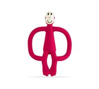 Matchstick Monkey Teething Toy and Gel Applicator dentaruolo con spazzolino 2 in 1 Ruby 1 pz