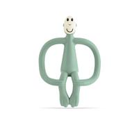 Matchstick Monkey Teething Toy and Gel Applicator dentaruolo con spazzolino 2 in 1 Mint Green 1 pz