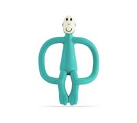 Matchstick Monkey Teething Toy and Gel Applicator dentaruolo con spazzolino 2 in 1 Green 1 pz