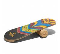 MATCHU - Balance Board - Trickboard - 100% legno - Allenatore da surf - Rullo da surf incluso - Board Sport - Allenamento atletico - Tavola da surf - Stabilità - Balance Board