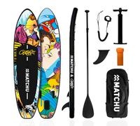 MATCHU - Sup Board gonfiabile - Paddle Board - Edizione limitata - Certificato - Set completo - 320 x 81 x 15 cm - Portata 150 kg - Collezione Art (BustArt Collection)