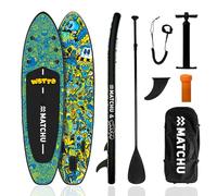 MATCHU - Sup Board gonfiabile - Paddle Board - Edizione limitata - Certificato - Set completo - 320 x 81 x 15 cm - Portata 150 kg - Art Collection (Wotto Collection)