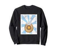 Mate Argentino Camicia Yerba Mate Playera Felpa