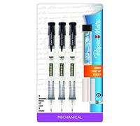 Mate di carta & $174; Clearpoint matite meccaniche, 0.7mm, 3ct con piombo/gomma ricariche