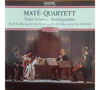 Maté-Quartett - Franz Schubert - Streichquartette Nr. 10 & 11 - Bellaphon - 680·01·021