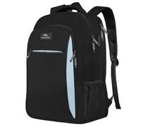 MATEIN Grande Zaino per PC 18.4 Pollici, Leggero Zaini per Laptop con Caricatore USB, Antifurto Zaino da Viaggio per Donna Uomo, Impermeabilie Zaini Casual per Notebook, Lavoro, Regalo, Blu Nero