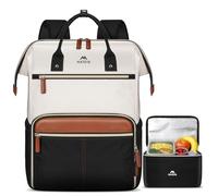 MATEIN Zaino PC 15,6 Pollici con Borsa Termica Porta Pranzo Rimovibile, Zaino Lavoro Donna Antifurto per Insegnanti e Infermiere, Multitasche Zaini da Viaggio Aereo EasyJet per Ufficio, Università