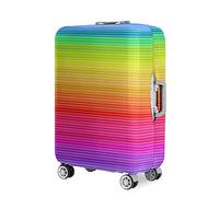 Mateju Arcobaleno Coprivaligia Elastico, Lavabile Copertura per Bagagli Trolley Custodia Protettiva per Adulti, Bambino, Teen, Viaggi, Business (S,Stile B)