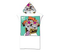 Mateju - Asciugamani per poncho con cappuccio da donna in microfibra, ideale per nuotare, fare surf e fare il bagno (Stile 16,75 * 110 cm)