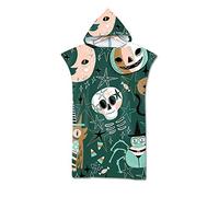 Mateju - Asciugamani per poncho con cappuccio da donna in microfibra, ideale per nuotare, fare surf e fare il bagno (Stile 11,75 * 110 cm)