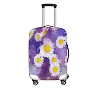 Mateju Coprivaligia Elastico, S/M/L/XL Copertura per Bagagli con Cerniera, Lavabile Trolley Custodia Protettiva per Adulti, Bambino, Teen, Viaggi, Business (M,Margherita 5)