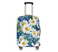 Mateju Coprivaligia Elastico, S/M/L/XL Copertura per Bagagli con Cerniera, Lavabile Trolley Custodia Protettiva per Adulti, Bambino, Teen, Viaggi, Business (Margherita B,S)