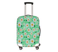 Mateju Coprivaligia Elastico, S/M/L/XL Copertura per Bagagli con Cerniera, Lavabile Trolley Custodia Protettiva per Adulti, Bambino, Teen, Viaggi, Business (M,Margherita 1)