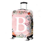 Mateju Coprivaligia Elastico, S/M/L/XL Copertura per Bagagli con Cerniera, Lavabile Trolley Custodia Protettiva per Adulti, Bambino, Teen, Viaggi, Business (Rosa B,S)