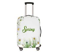 Mateju Coprivaligia Elastico, S/M/L/XL Copertura per Bagagli con Cerniera, Lavabile Trolley Custodia Protettiva per Adulti, Bambino, Teen, Viaggi, Business (L,Margherita 9)
